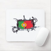 Tribal Flag Portugal Mousepad Muismat (Met muis)