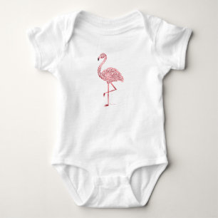 Tribal Flamingo Romper
