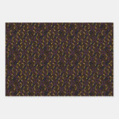 Tribal Floral inpakpapier Vel (Voorkant 3)