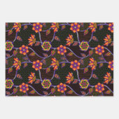 Tribal Floral inpakpapier Vel (Voorkant)