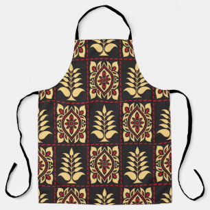Tribal Floral: patroonelegantie Schort