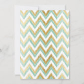 Tribal Floral schedel en veren Zoet Zestien Kaart (Achterkant)