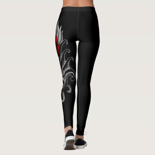 Tribal Flower Leggings (Achterkant)