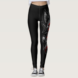 Tribal Flower Leggings