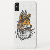 Tribal Fox Case-Mate iPhone Case (Achterkant)