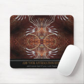 Tribal Fractal Featjers Mousepad Muismat (Met muis)