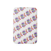 TRIBAL FROWNIE EMOJI MEEMOGIE BADMAT (Voorkant Verticaal)