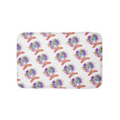 TRIBAL FROWNIE EMOJI MEEMOGIE BADMAT (Voorkant)