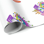 TRIBAL FROWNIE EMOJI MEEMOGIE CADEAUPAPIER (Rol Hoek)