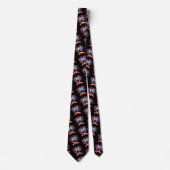TRIBAL FROWNIE EMOJI MEEMOGIE STROPDAS (Voorkant)