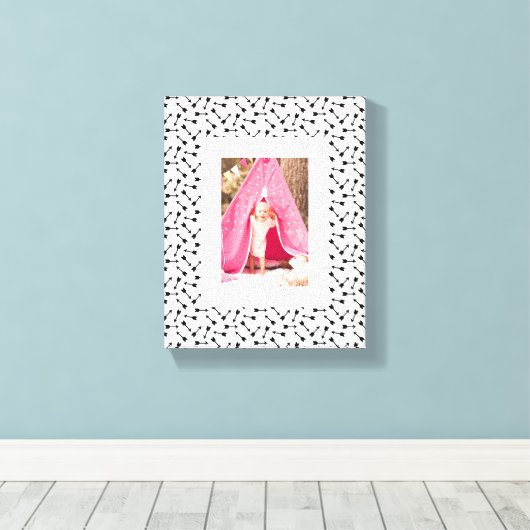 Tribal Fun Canvas Afdruk (Insitu (Houten vloer))