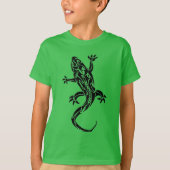 Tribal Gecko Kinder T-Shirt (Voorkant)