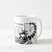 Tribal Gecko mok (Voorkant rechts)