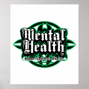 Tribal Geestelijke Gezondheid Poster