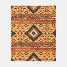 Tribal-geïnspireerd Fleece Deken