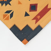 Tribal-geïnspireerd Fleece Deken (Hoek)