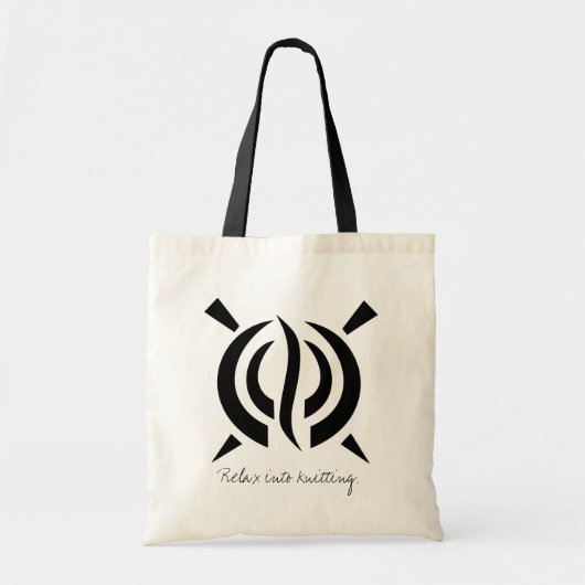 Tribal geïnspireerd relaxen in een blikzak tote bag (Voorkant)