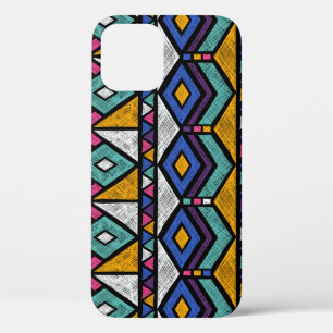 Tribal Geometric Aztec: kleurrijk patroon Case-Mate iPhone Case