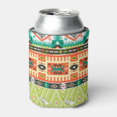 Tribal Geometric: citeert tekstpatroon. Blikjeskoeler (Blikje Voorkant)