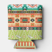 Tribal Geometric: citeert tekstpatroon. Blikjeskoeler (Achterkant)