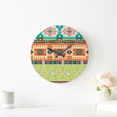 Tribal Geometric: citeert tekstpatroon. Grote Klok (Huis)
