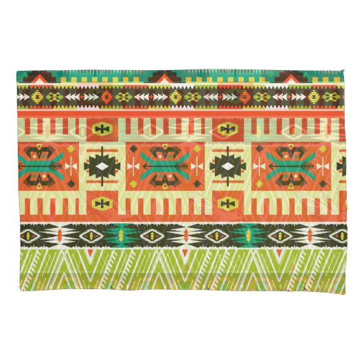 Tribal Geometric: citeert tekstpatroon. Kussensloop (Voorkant)