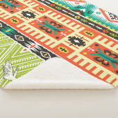 Tribal Geometric: citeert tekstpatroon. Sherpa Deken (3/4)