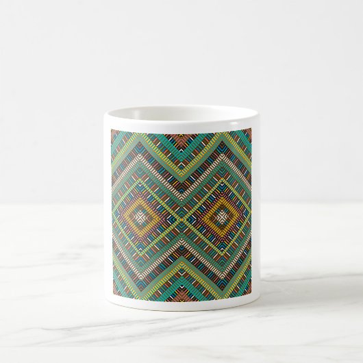 Tribal Geometric Pattern Boho Etnische Azteken Koffiemok