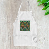Tribal Geometric Pattern Boho Etnische Azteken Standaard Schort