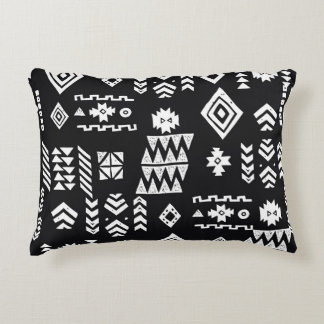Tribal geometric: stijlvolle naadloze achtergrond. accent kussen