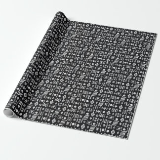 Tribal geometric: stijlvolle naadloze achtergrond. cadeaupapier