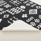 Tribal geometric: stijlvolle naadloze achtergrond. sherpa deken (3/4)