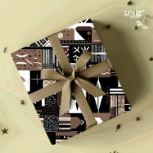 Tribal Geometrische Mudcloth Afro-Amerikaanse gesc