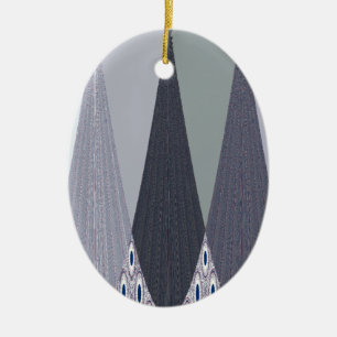 Tribal Geometry-patroon Keramisch Ornament