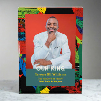 Tribal Gifts for African American Black Men Father Fotoblokken