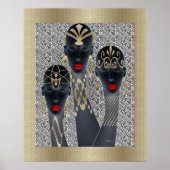 Tribal Glamor Divas Poster (Voorkant)