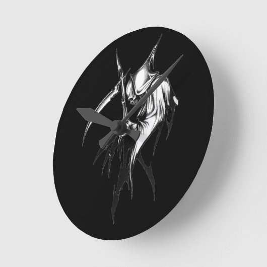 Tribal Grim Reaper Ronde Klok (Hoek)