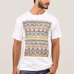 Tribal Grunge: Etno Folk Retro. T-shirt