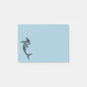 Tribal Hammerhead Shark Illustratie Post-it® Notes (Voorkant)
