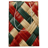 Tribal Harmony-African Basket Weave feestelijk ont Medium Cadeauzakje (Voorkant)