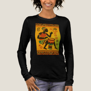 Tribal Harmony – Afrikaanse cultuur kussen Tri-Blend Shirt