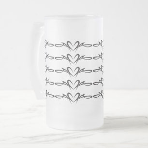 Tribal harten scroll Thunder_Cove Matglas Bierpul