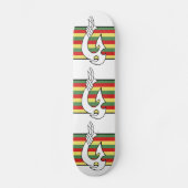 Tribal Hawaiian Fish Hook Persoonlijk Skateboard (Voorkant)
