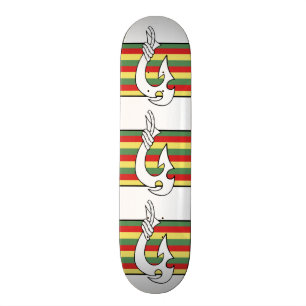 Tribal Hawaiian Fish Hook Persoonlijk Skateboard