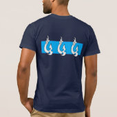 Tribal Hawaiian Fish Hook T-shirt (Achterkant)