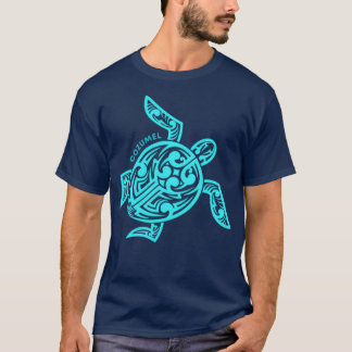 Tribal Hawaiian Turtle Cozumel T-shirt