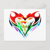 Tribal Heart Briefkaart (Voorkant)