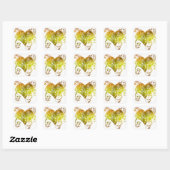 Tribal Heart Sticker (Vel)