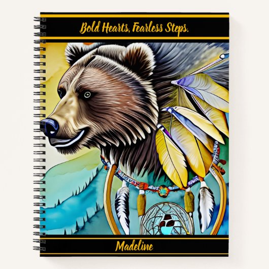 Tribal Heritage Planner: Bold Design Notitieboek (Voorkant)