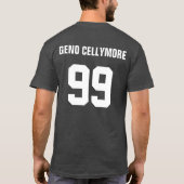 Tribal Hockey Iceman (aanpasbaar) T-shirt (Achterkant)